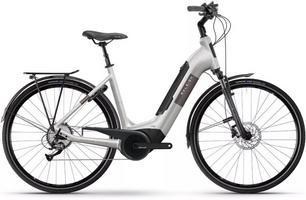Halfords Raleigh Motus Low Tour Step White/Coffee Electric Hybrid Bike - L Frame | Extra 8% off for BC Members