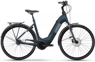 Halfords Raleigh Motus Low Tour Step Blue Electric Hybrid Bike - M Frame | Extra 8% off for BC Members