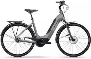 Halfords Raleigh Motus Low Tour Step Grey Electric Hybrid Bike - M Frame | Extra 8% off for BC Members