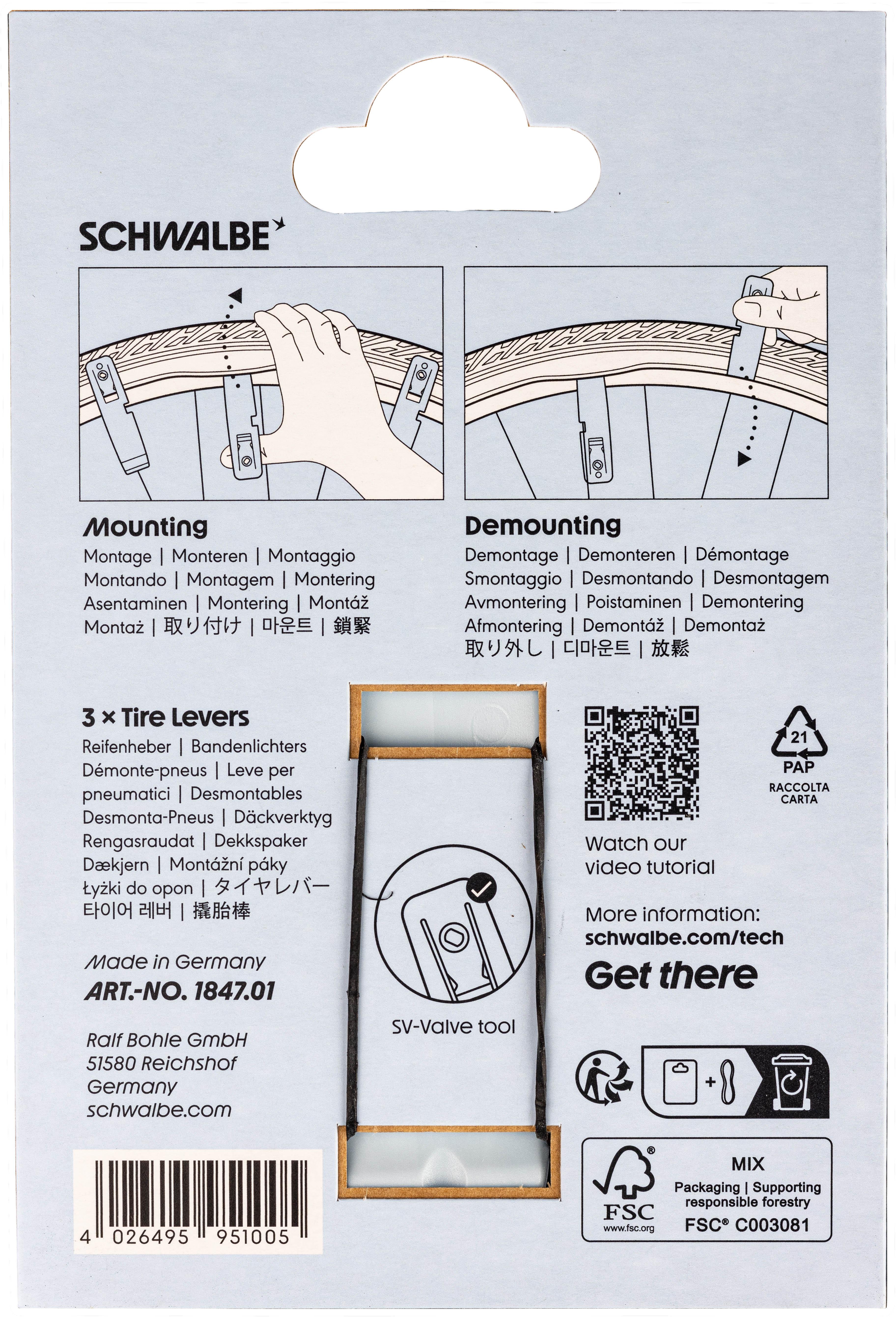 Schwalbe Tyre Lever Set