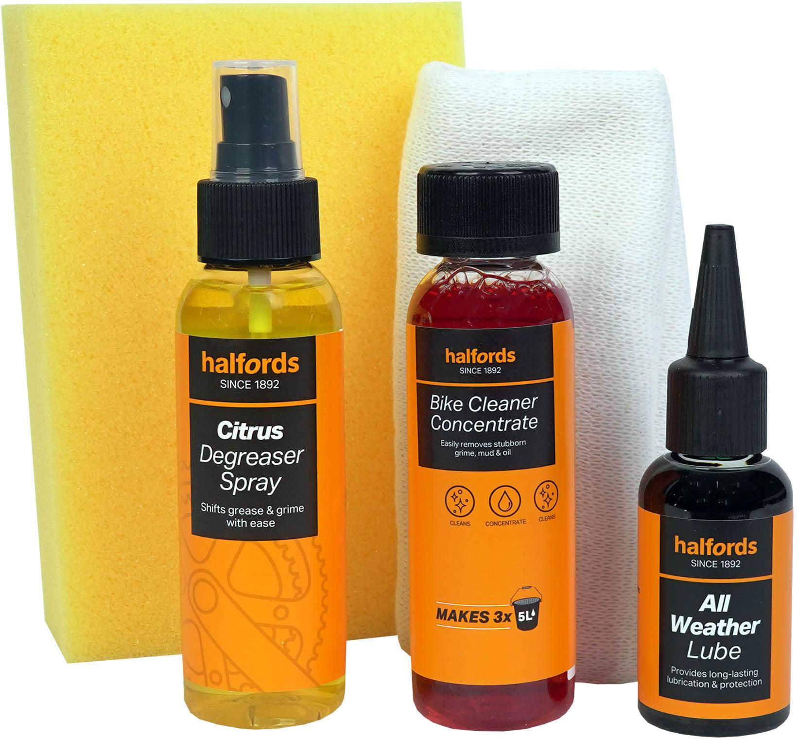 Halfords 5-in-1 Bicycle Cleaning Kit