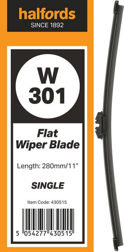 Halfords Rear Flat Wiper W301
