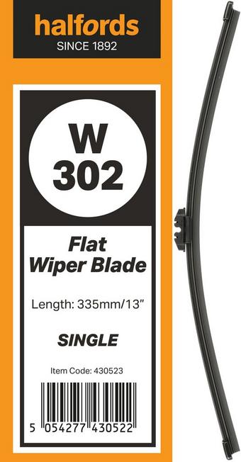 Halfords Rear Flat Wiper W302