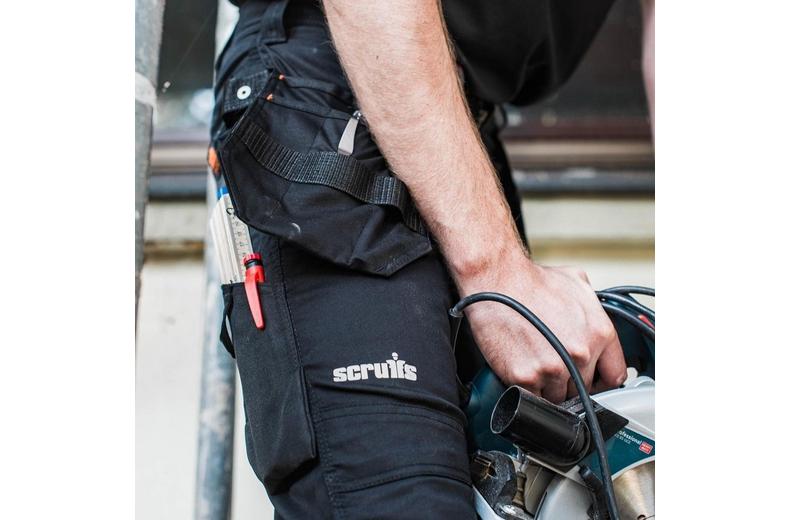 Scruffs Worker Plus Trousers Black 38S Scruffs Worker Plus Trousers Black 38S