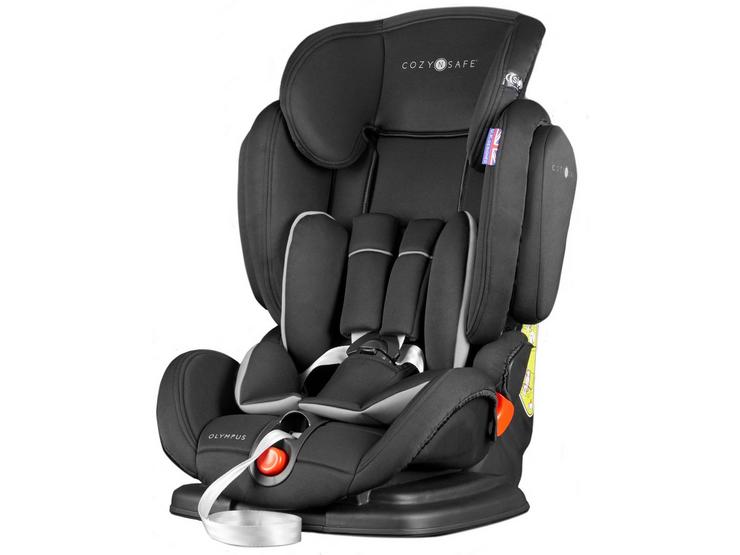 CozyNSafe Olympus Group 1/2/3 Child Car Seat - Black/Grey