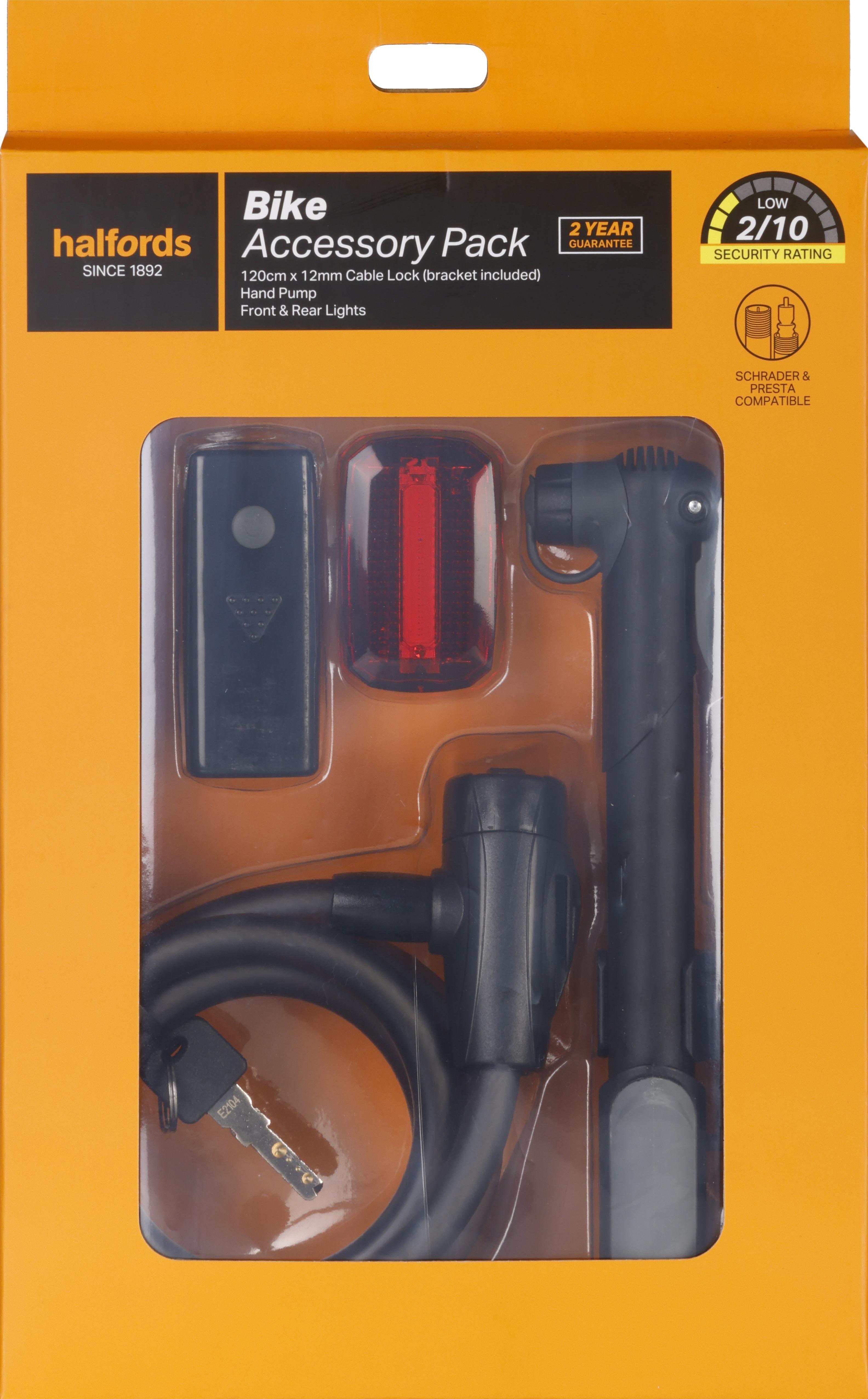 Halfords Bike Accessory Pack