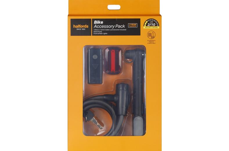 Halfords Bike Accessory Pack Halfords Bike Accessory Pack