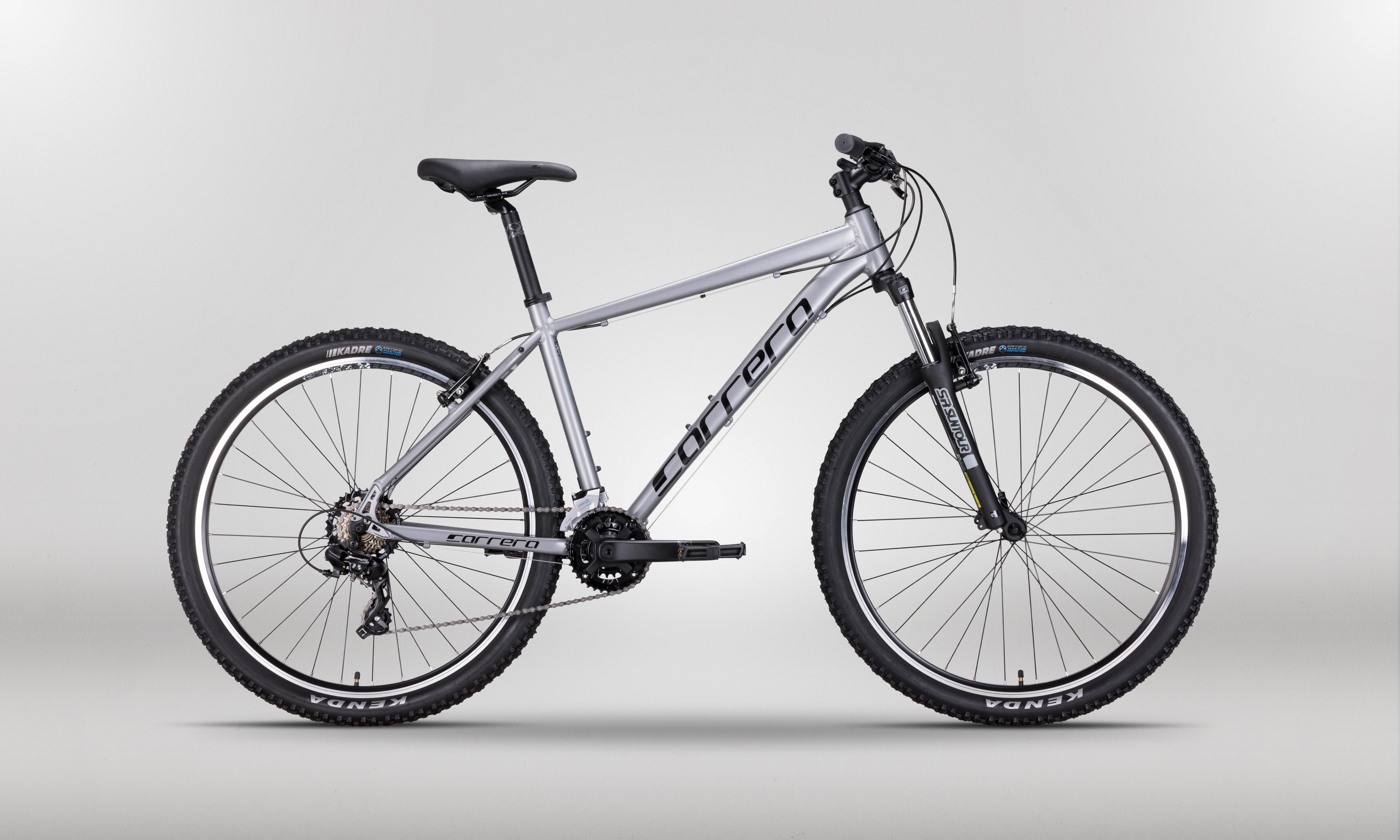 Carrera Valour Mens Mountain Bike - Grey - L Frame