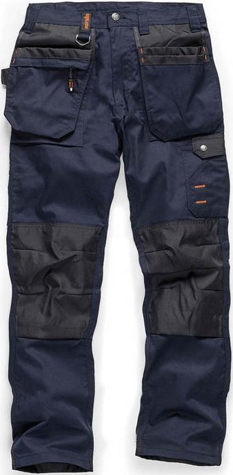 Scruffs Worker Plus Trousers Navy 36R