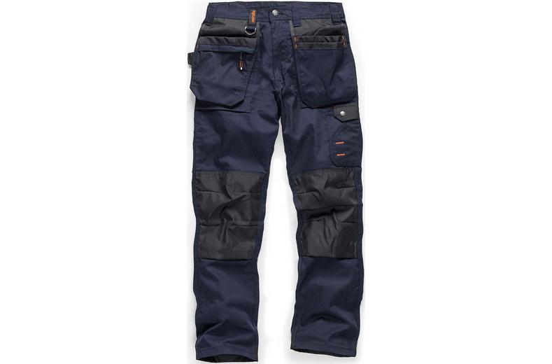 Scruffs Worker Plus Trousers Navy 32L Scruffs Worker Plus Trousers Navy 32L