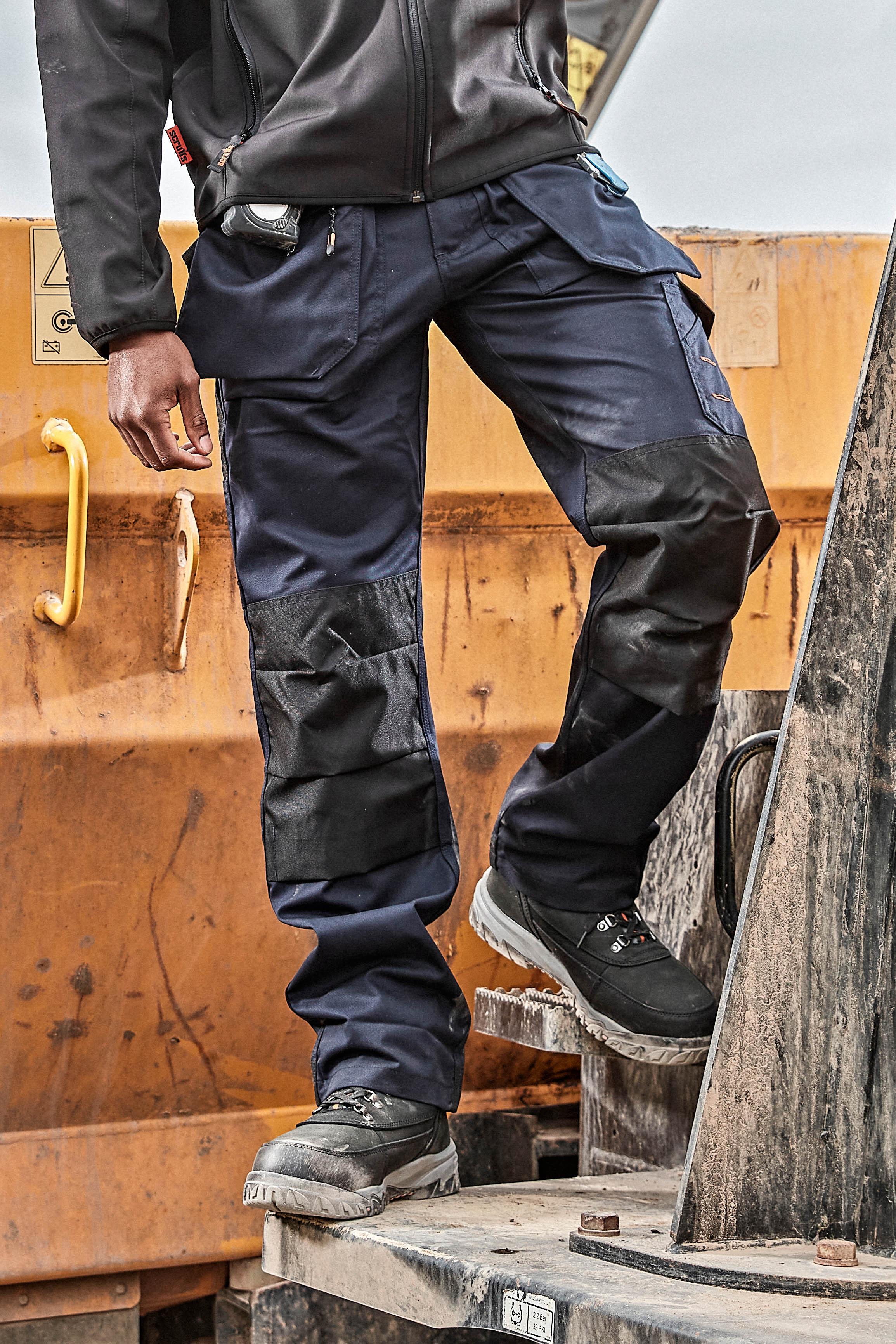 Scruffs Worker Plus Trousers Navy 32L