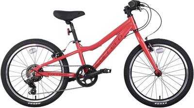 Carrera Saruna Junior Hybrid Bike, Coral Pink - 20" Wheel