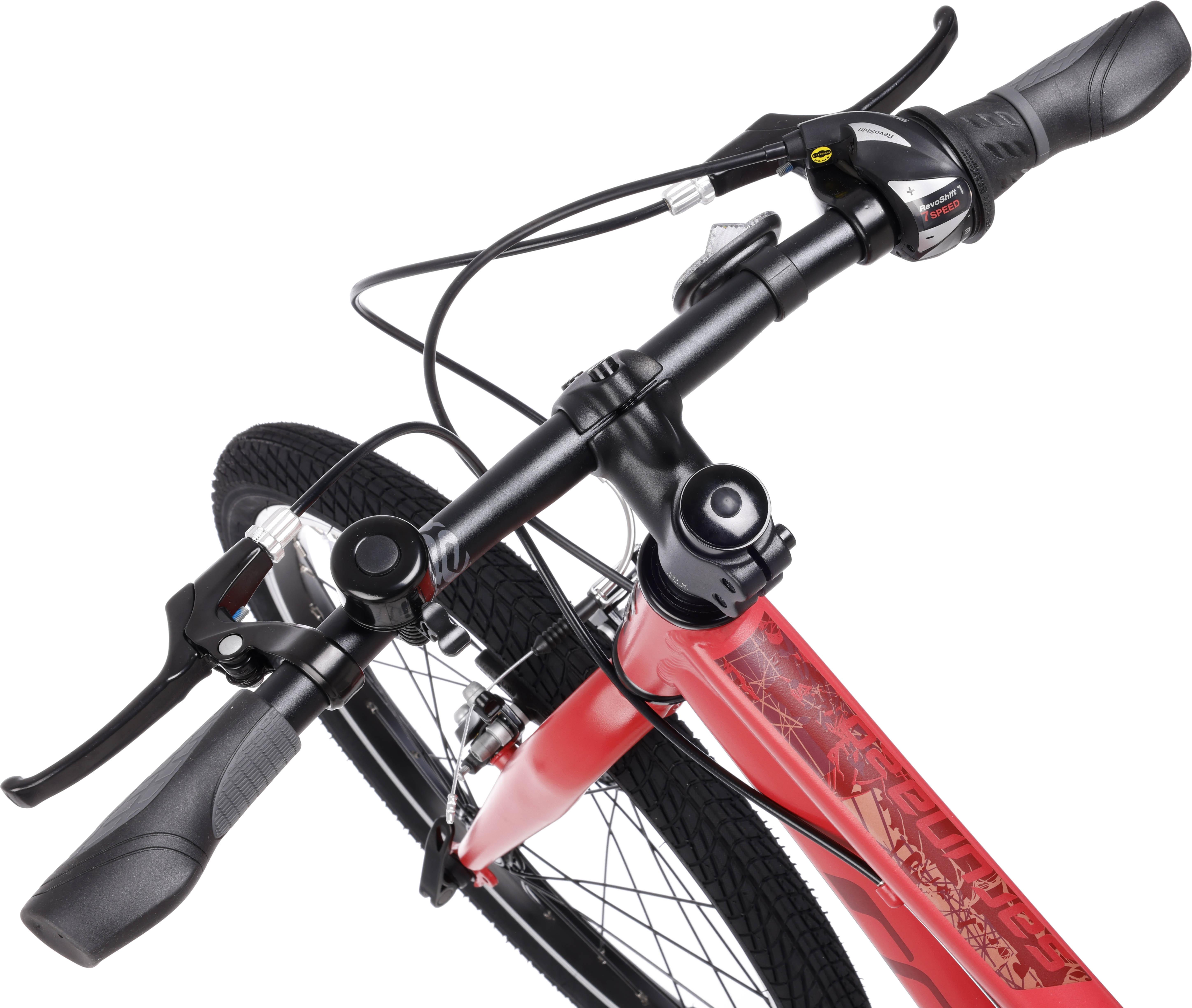 Carrera Saruna Junior Hybrid Bike, Coral Pink - 20" Wheel