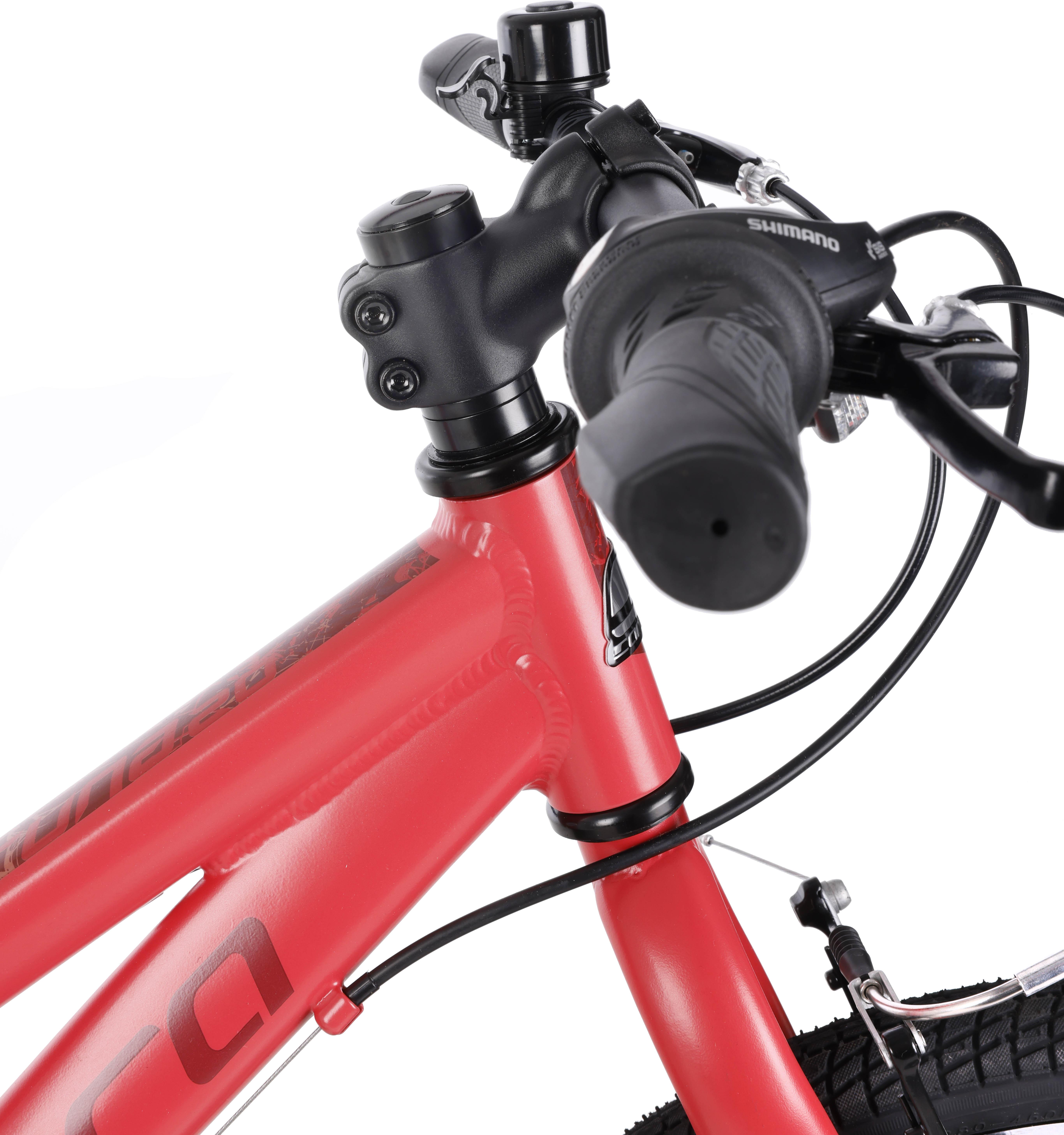 Carrera Saruna Junior Hybrid Bike, Coral Pink - 20" Wheel