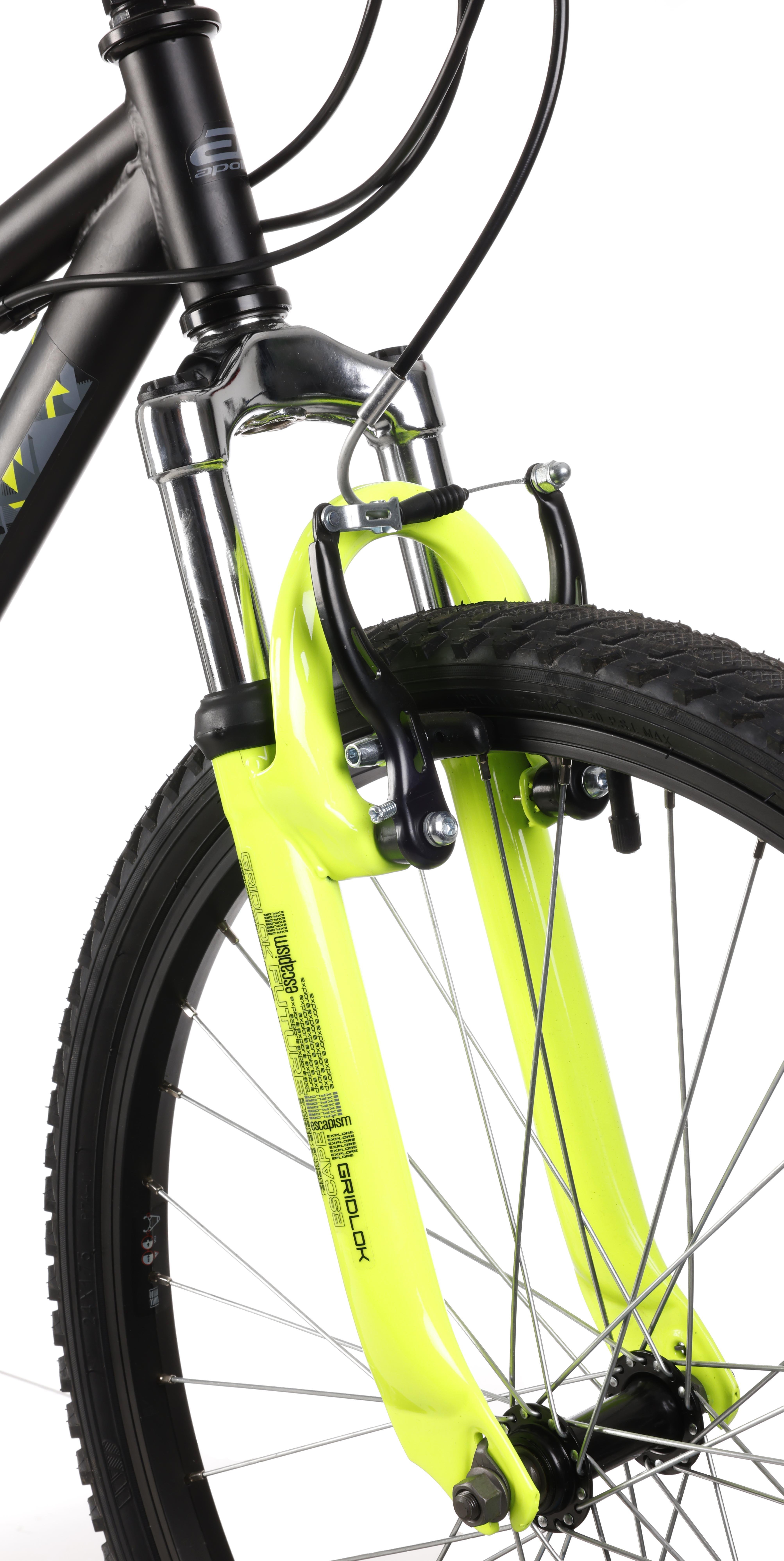 Apollo Gridlok Junior Mountain Bike - 24" Wheel