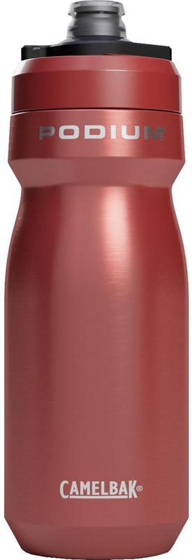 Halfords Camelbak CamelBak Podium Steel Bottle, 530ml Sierra Red | Extra 8% off for BC Members