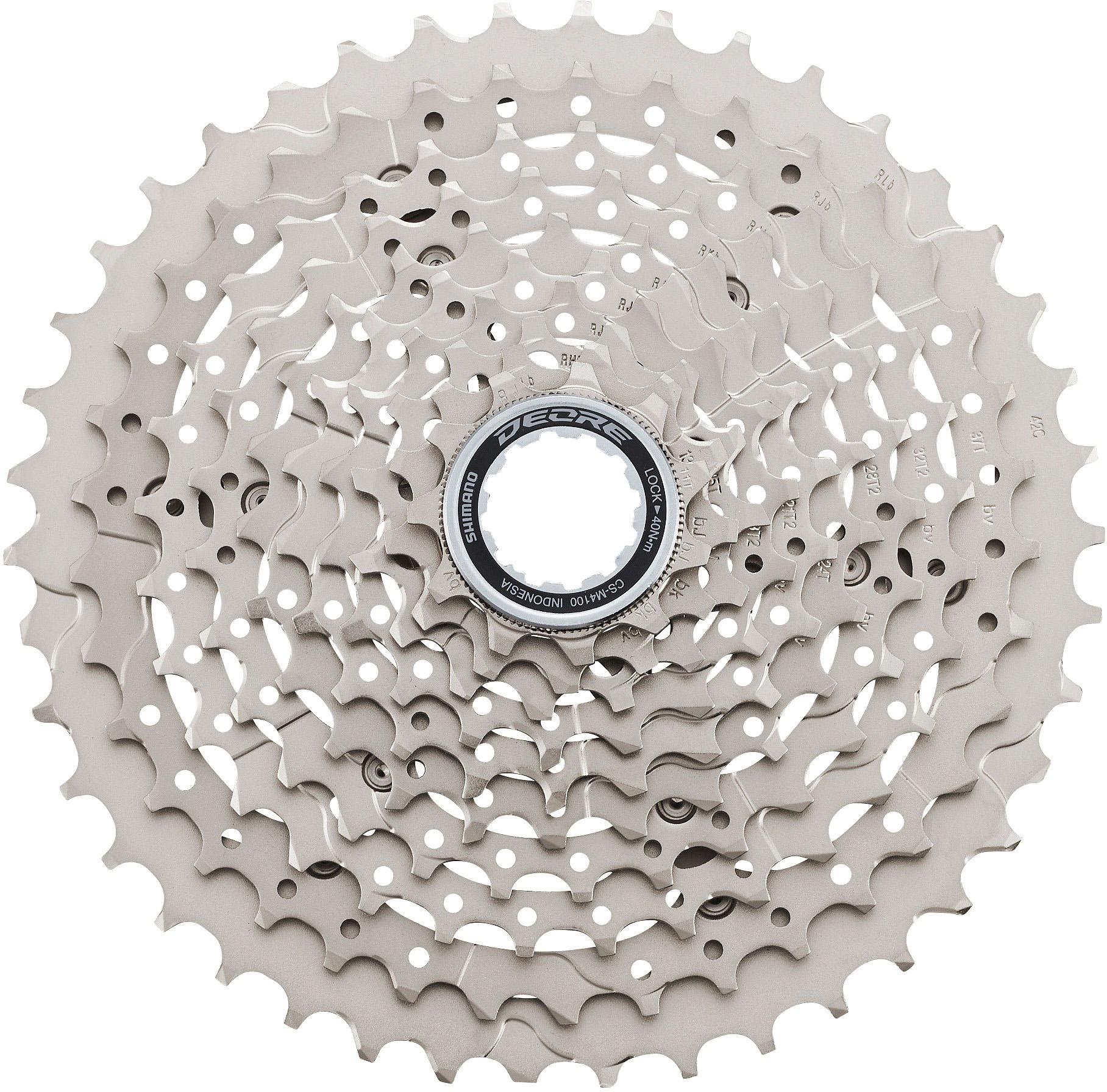 Halfords Shimano Deore Cs-M4100 10-Speed Cassette, 11-46T