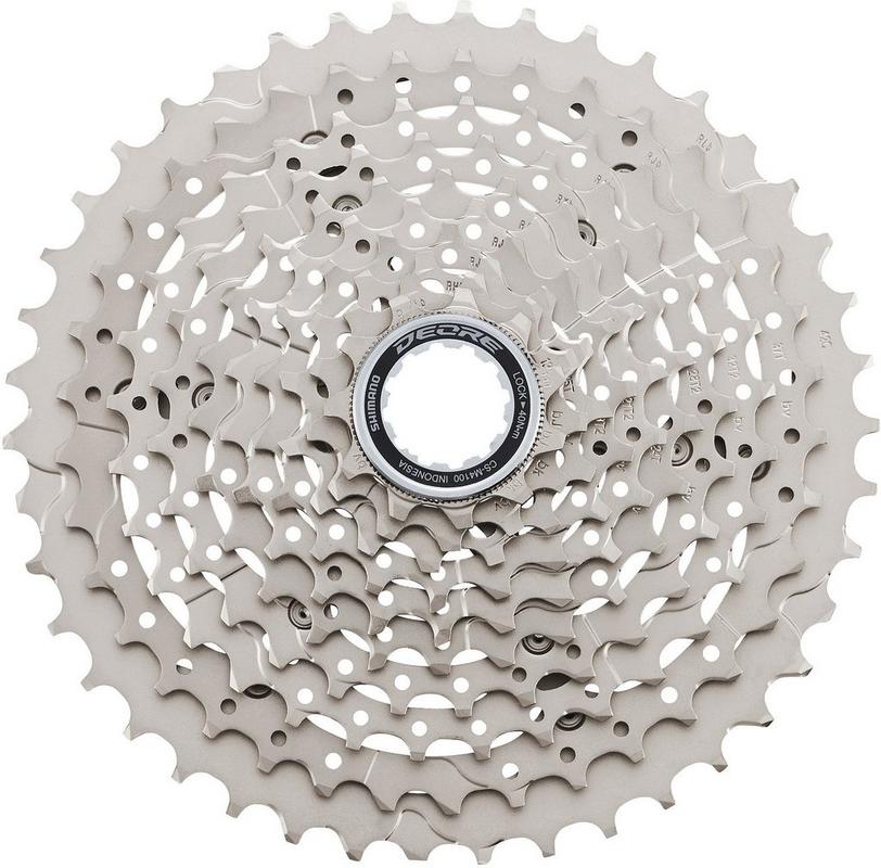 Halfords Shimano Deore Cs-M4100 10-Speed Cassette, 11-42T | Extra 8% off for BC Members