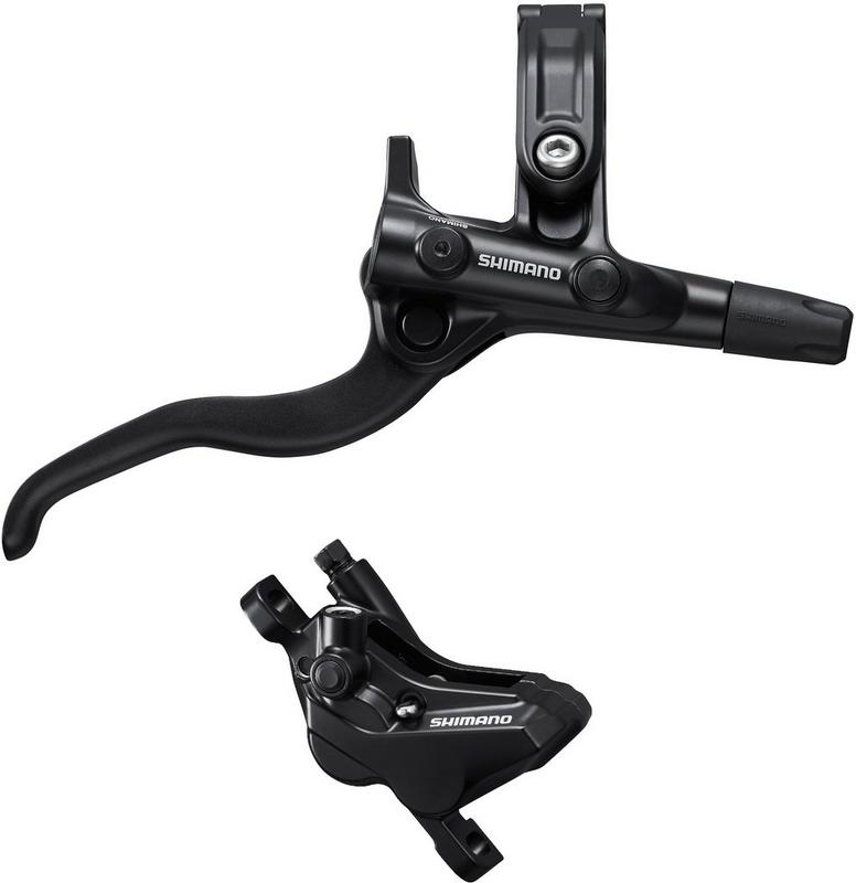 Halfords Shimano Br-Mt420/Bl-M4100 Deore Bled Brake Lever/Post Mount 4 Pot Calliper, Rear Left | Extra 8% off for BC Members