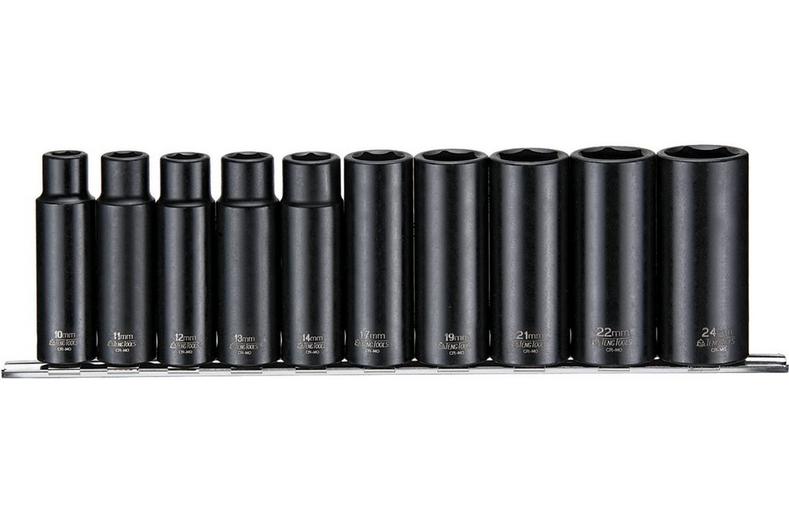 Teng 1/2" Deep Impact Socket Clip Rail ANSI Teng 1/2" Deep Impact Socket Clip Rail ANSI