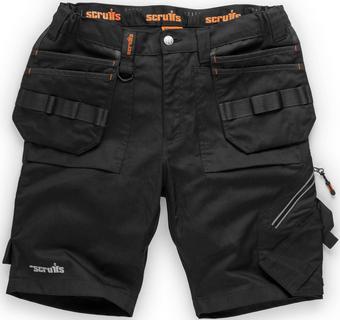 Scruffs Womens Trade Flex Holster Shorts Black 8