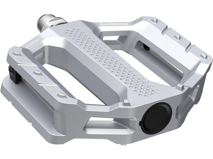 Shimano PDEF202 Flat Pedals - Silver