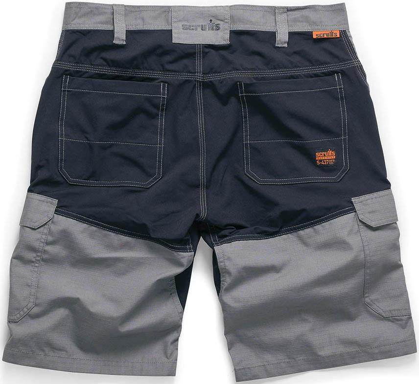 Scruffs Trade Flex Shorts Graphite 38