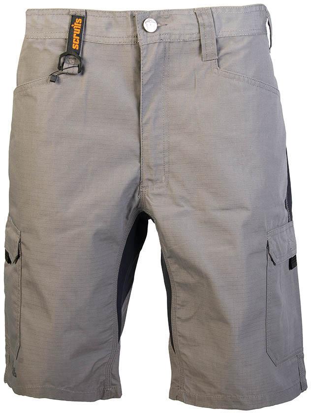 Scruffs Trade Flex Shorts Graphite 38