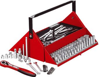 Barn Style Tool Box Tool Kit 187 Pieces