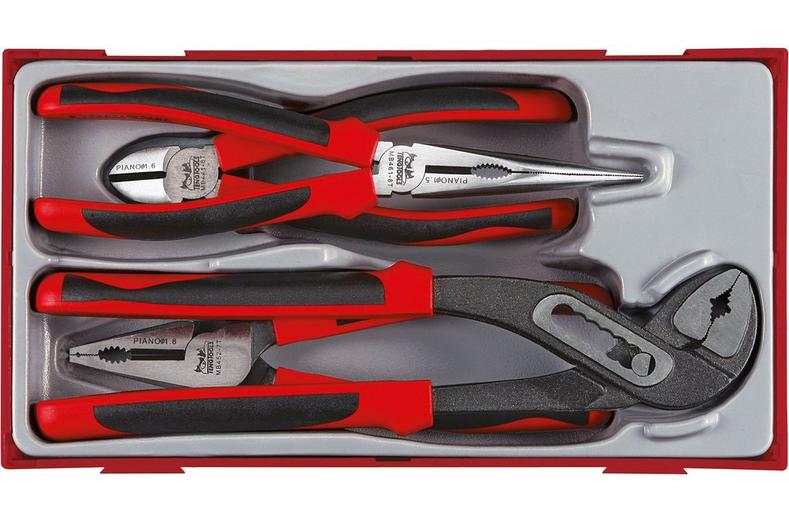 Plier Set TPR Grip TT1 4 Pieces Plier Set TPR Grip TT1 4 Pieces