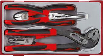 Teng Plier Set TPR Grip TT1 4 Pieces