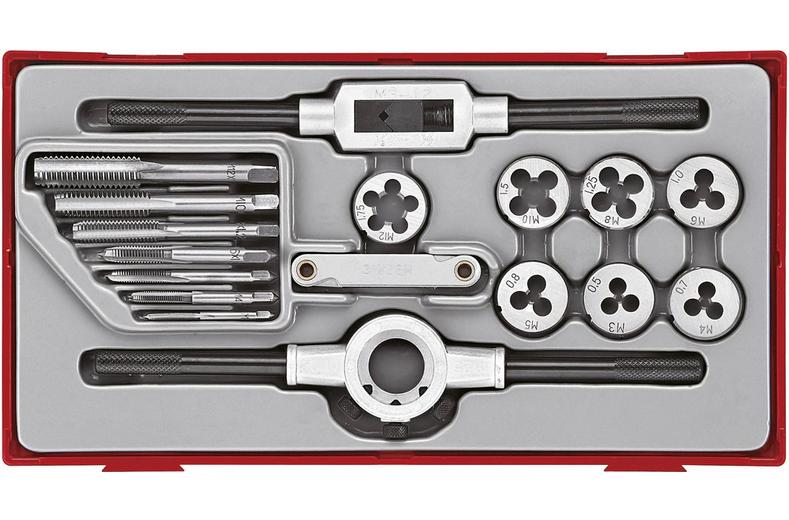 Teng Tap and Die Set TT1 17 Pieces Teng Tap and Die Set TT1 17 Pieces