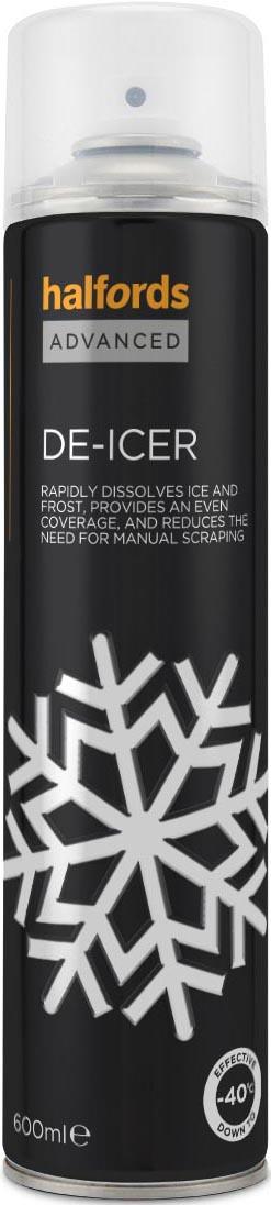 Halfords Advanced Aerosol De-icer 600ml -40