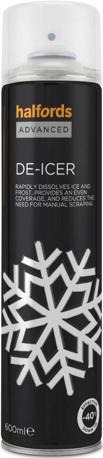 Halfords Advanced Aerosol De-icer 600ml -40