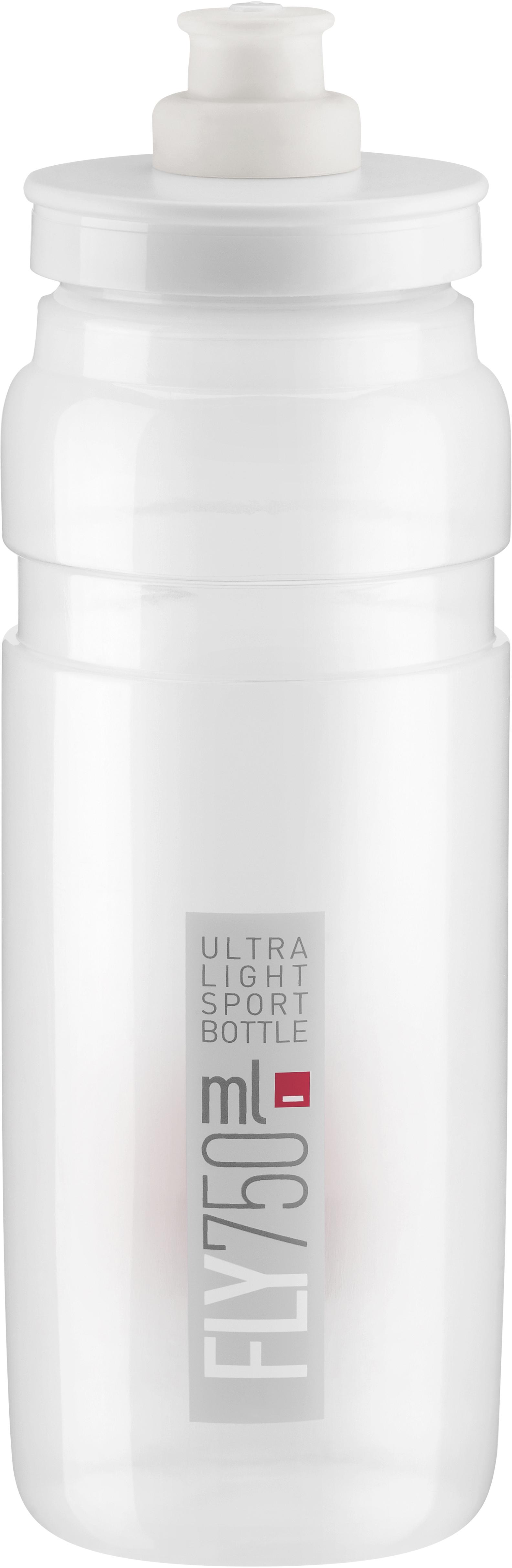 Elite Fly Water Bottle Clear/Grey Logo, 750ml Halfords UK