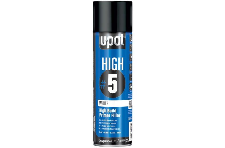 U-POL HIGH #5 High Build Primer Filler - Grey U-POL HIGH #5 High Build Primer Filler - Grey