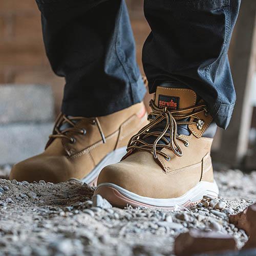 Scruffs Ridge Safety Boots Tan
