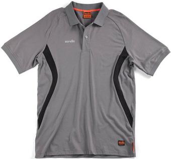 Scruffs Tech Polo Graphite XL