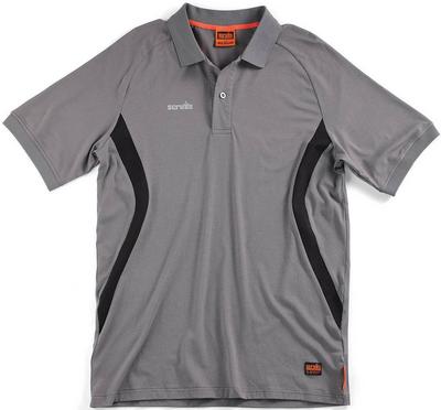 Scruffs Tech Polo Graphite Scruffs Tech Polo Graphite