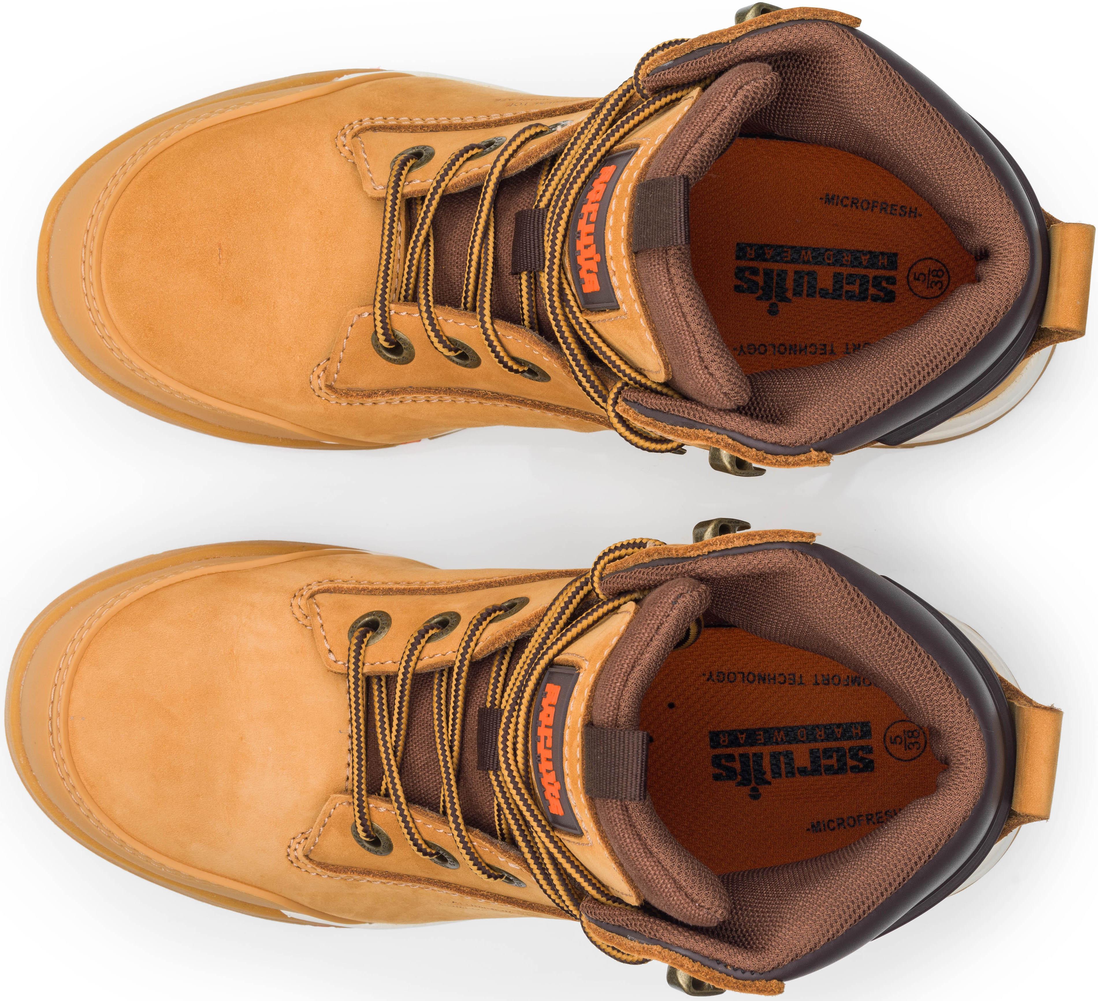 Scruffs Women’s Switchback Safety Boots Tan 5 / 38