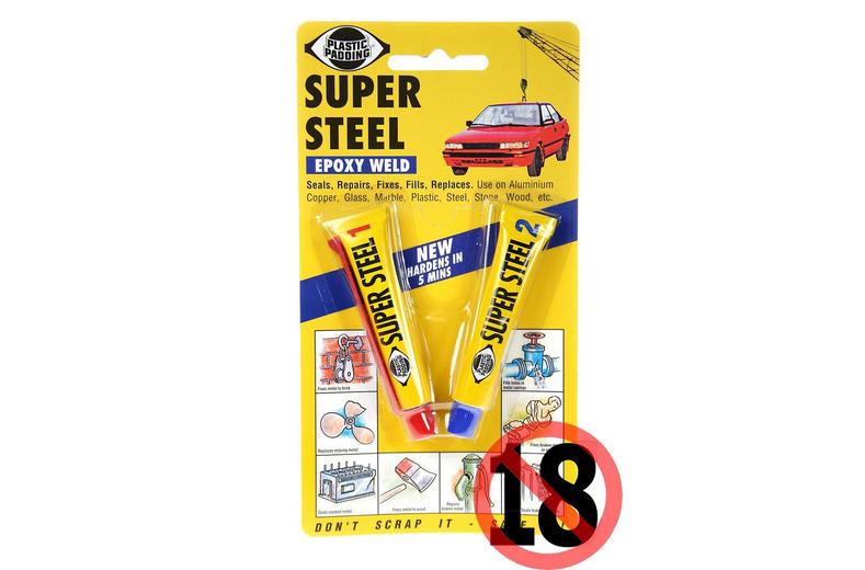 Plastic Padding Super Steel Epoxy Weld Plastic Padding Super Steel Epoxy Weld