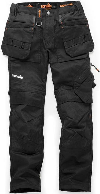 Scruffs Womens Trade Flex Holster Trousers Black