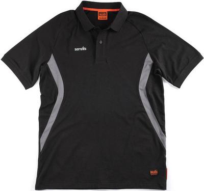 Scruffs Tech Polo Black Scruffs Tech Polo Black