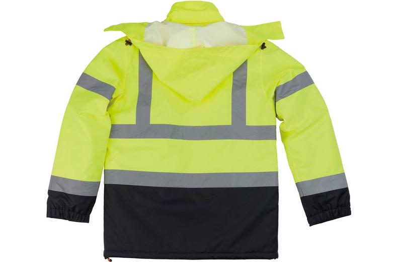 Scruffs High Visibility Waterproof Jacket Yellow/Navy M Scruffs High Visibility Waterproof Jacket Yellow/Navy M