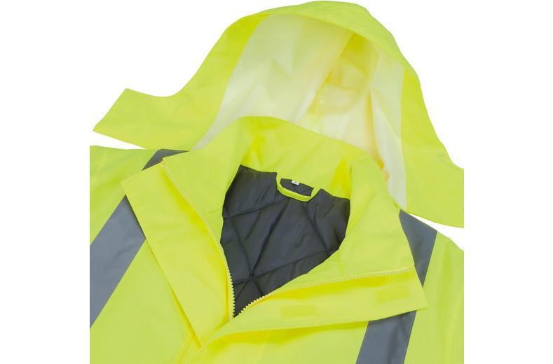 Scruffs High Visibility Waterproof Jacket Yellow/Navy M Scruffs High Visibility Waterproof Jacket Yellow/Navy M