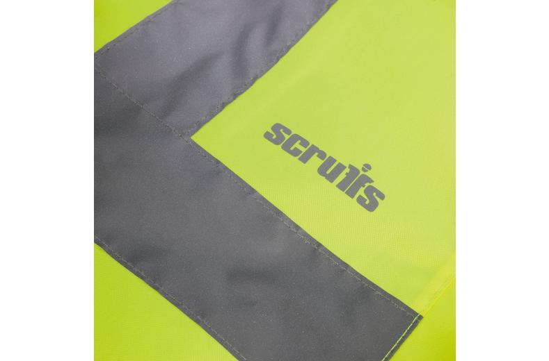 Scruffs High Visibility Waterproof Jacket Yellow/Navy M Scruffs High Visibility Waterproof Jacket Yellow/Navy M
