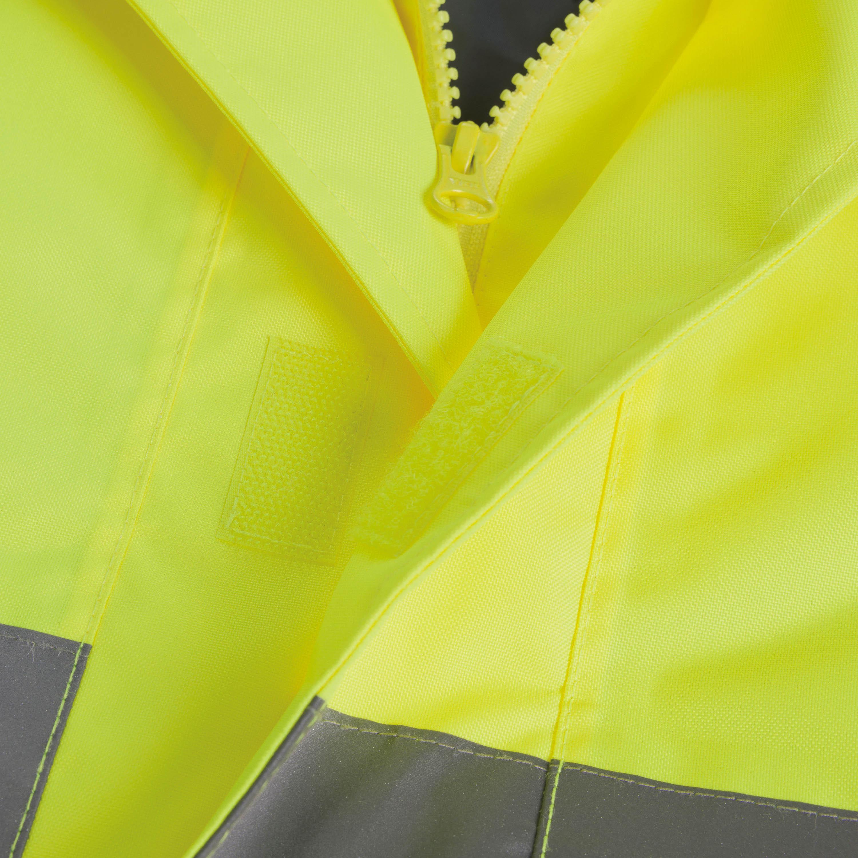 Scruffs High Visibility Waterproof Jacket Yellow/Navy M