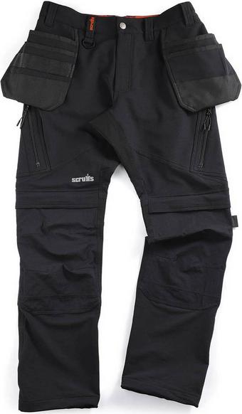 Scruffs Tech Holster Trousers Black