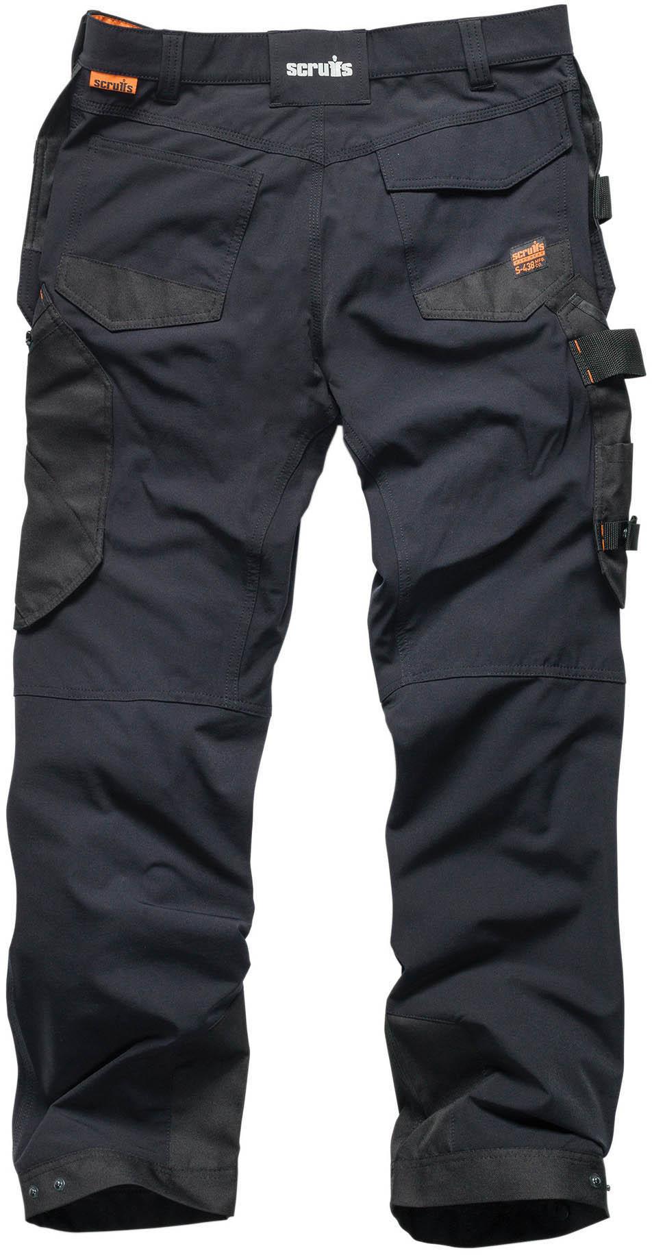Scruffs Pro Flex Plus Holster Trousers Black 32L