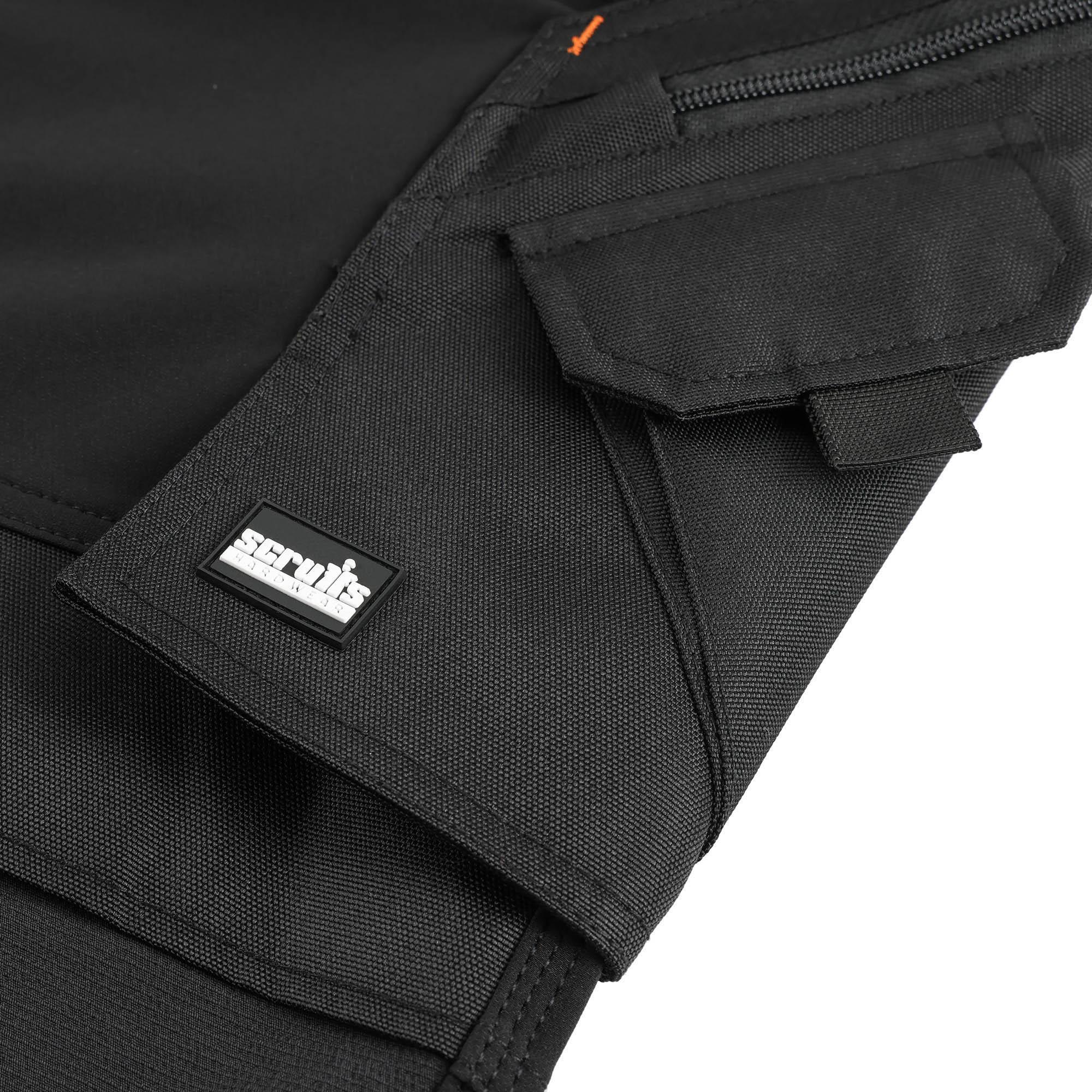 Scruffs Pro Flex Plus Holster Trousers Black 32L